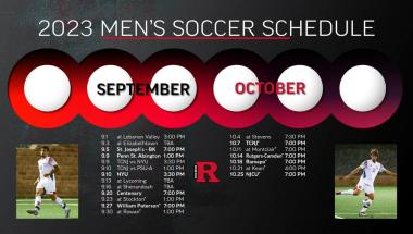 Men's Soccer schedule 2023